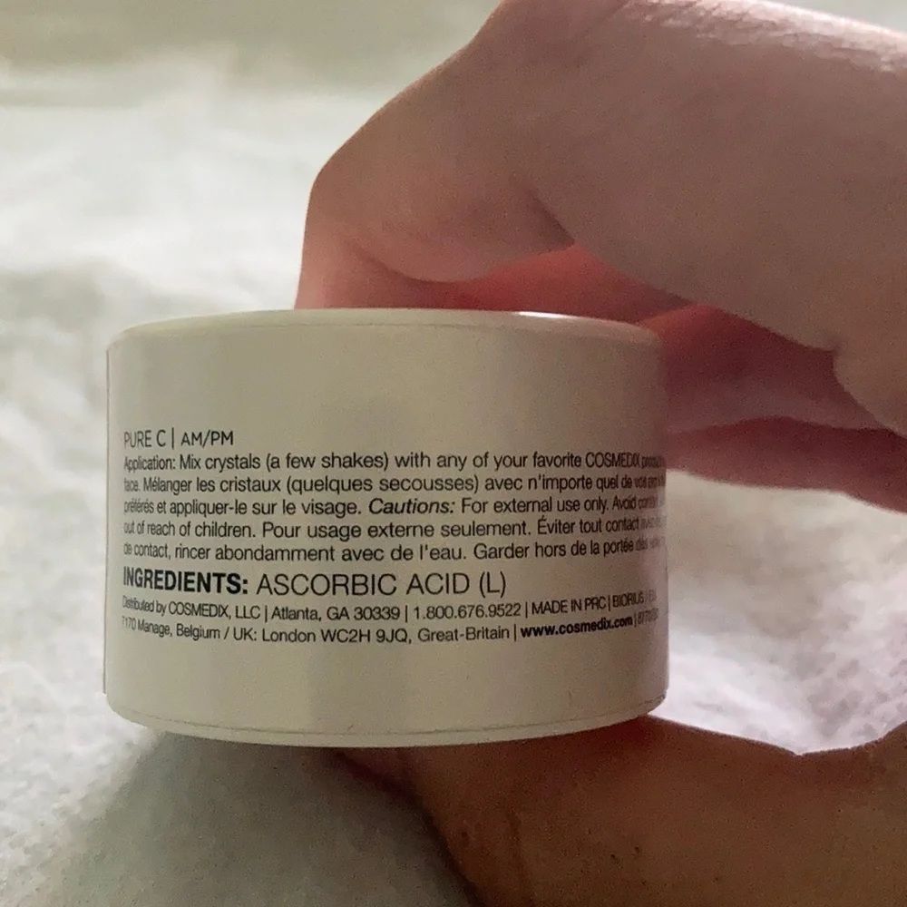 New Cosmedix Pure C Vitamin C Mixing Crystals 0.2oz